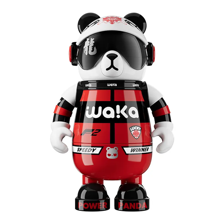 wakawaka熊猫保温杯吸管便携水壶
