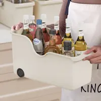 【拍一发三】厨房锅具收纳盒橱柜家用铲锅盖置物架松弛感整理置物