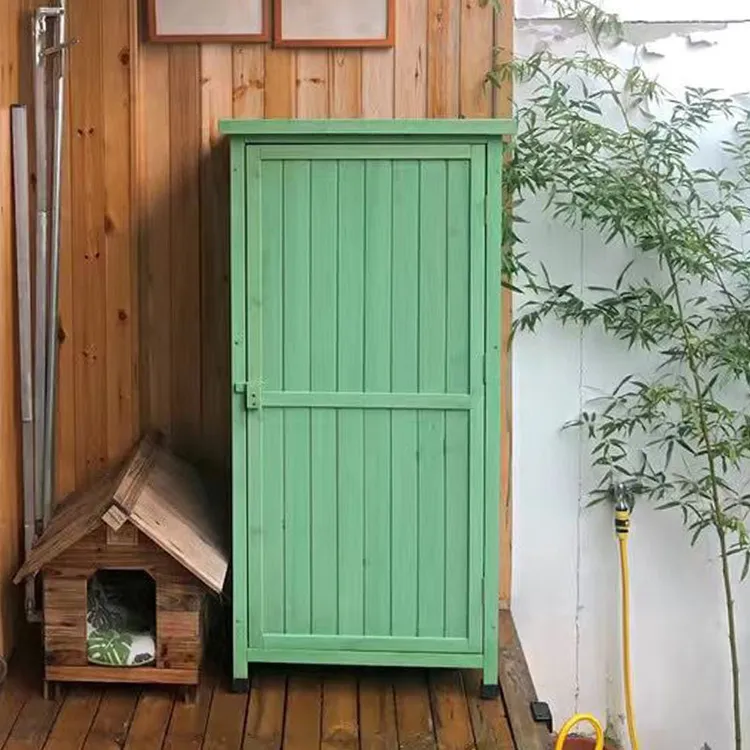 户外杂物柜花园阳台防水防晒防腐储物柜别墅庭院园艺工具箱收纳柜