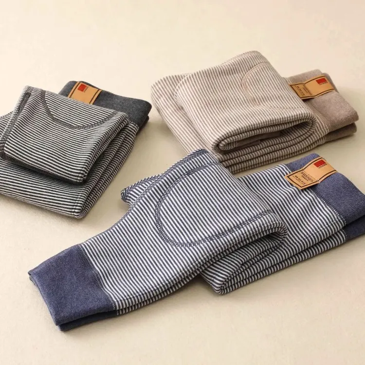 暖绒线裤儿童加绒保暖裤男童女童加厚秋裤绒裤冬季新宝宝棉裤内穿