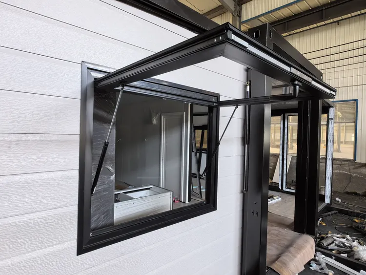 上下折叠窗源头厂家 40系列 67系列全铝折叠门窗