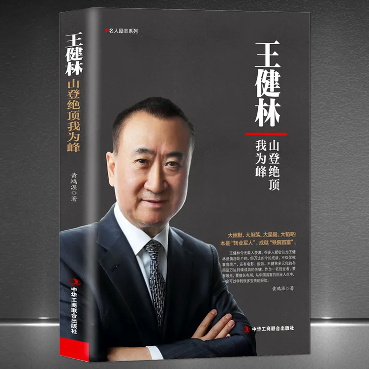 王健林：山登绝顶我为峰 万达广场背后的故事企业名人商业人物传记