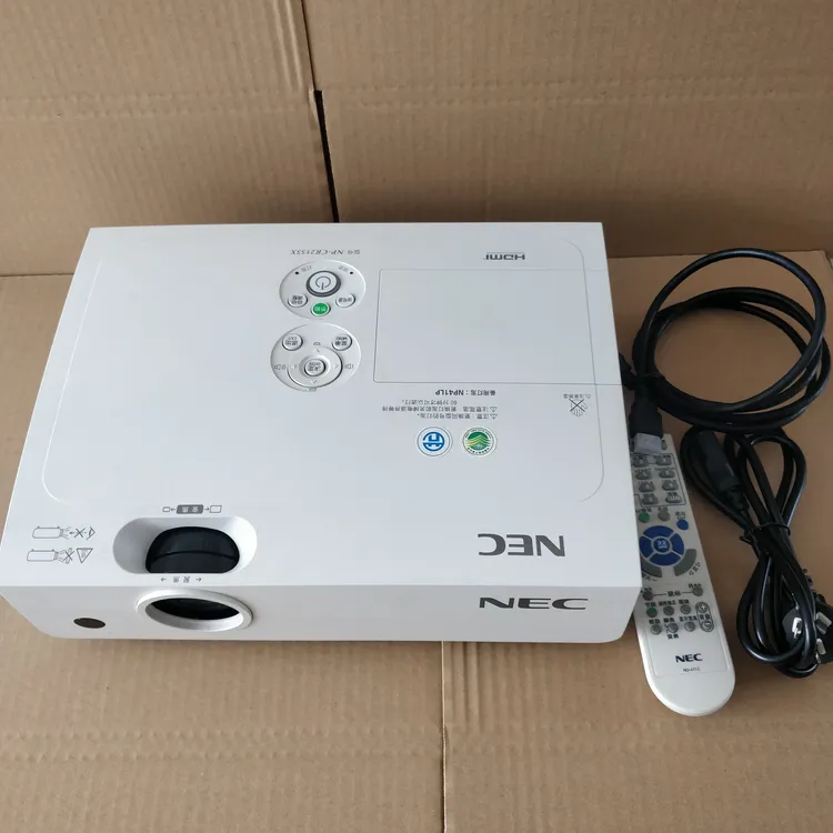 NEC-NP-CR2155X高清投影仪3000流明1024×768分辨率HDMI支持侧投