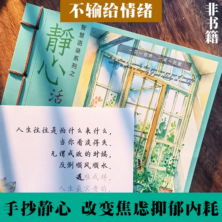 【慧轩智语】静心励志修心摘抄软笔成人女生楷书漂亮修身养性练字帖