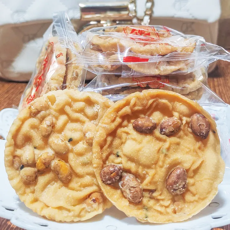 佗城九味【河源龙川】铁勺饼月亮巴客家特产零食酥香脆美味独立包装