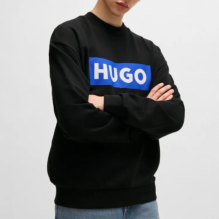 HUGO BOSS雨果博斯男士圆领新款卫衣长袖休闲宽松秋冬时尚内搭