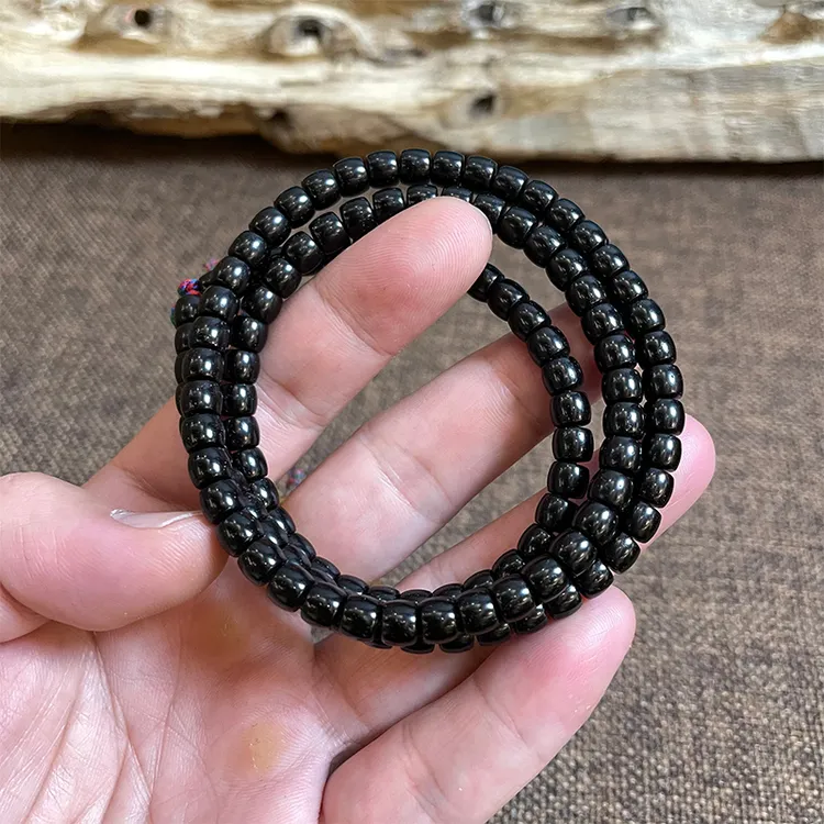 【王中王I直切】全手工原生态印尼老椰蒂108长串手链