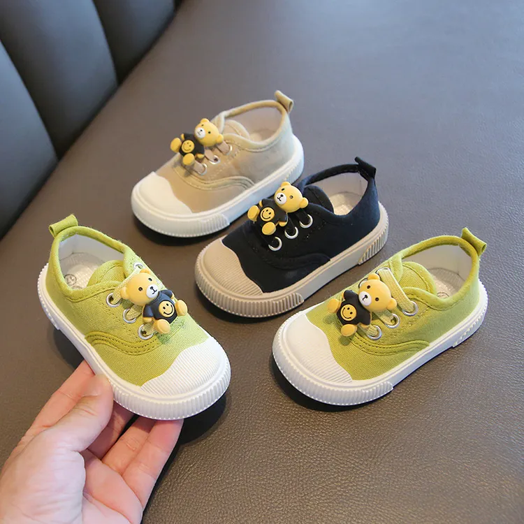 儿童帆布鞋幼儿园室内鞋女童女孩男童款布鞋宝宝软底潮流鞋子童鞋