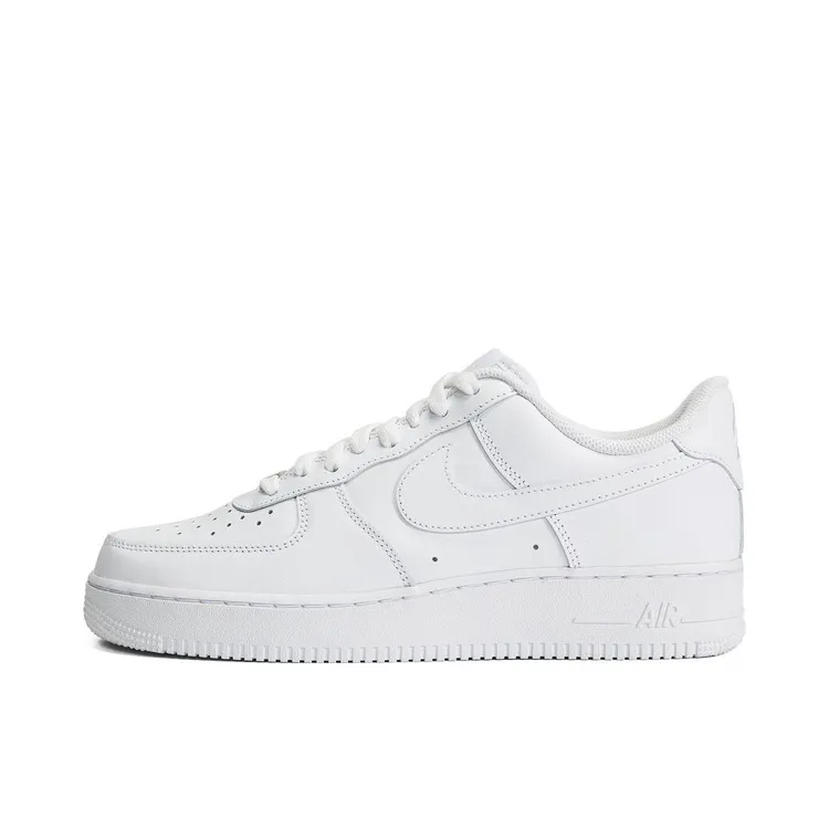 nike耐克男鞋流光风AIR FORCE 1  07纯白空军一号板鞋CW2288-111
