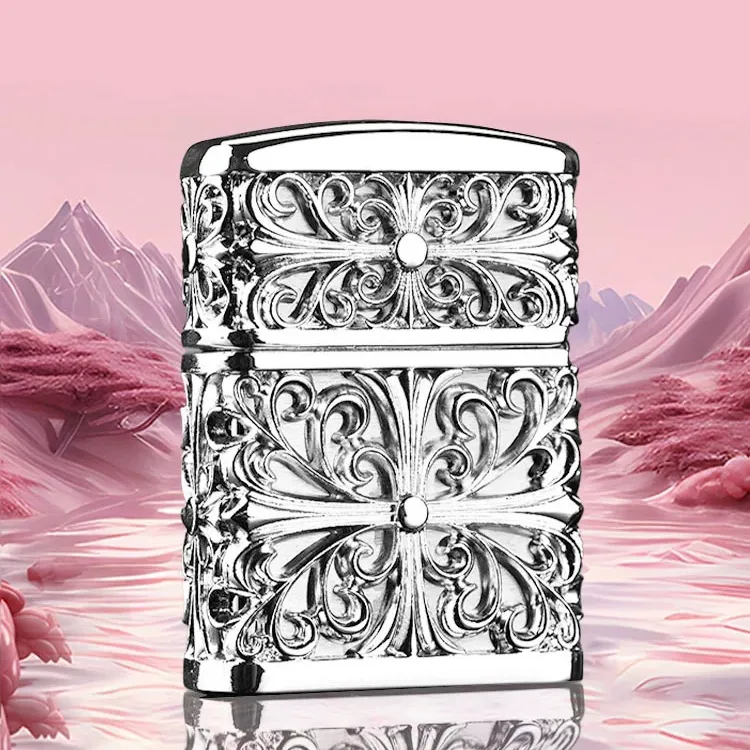 zippo打火机正品克罗心之恋高档新款送男友礼物原装防风DY9802TJ