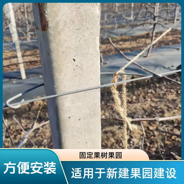水泥柱固定卡新建果园搁架系统水泥柱固定器