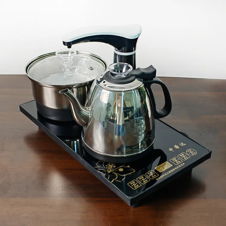 茶具电器智能烧水壶全自动上水一体泡茶台家用茶几桌嵌入式专用