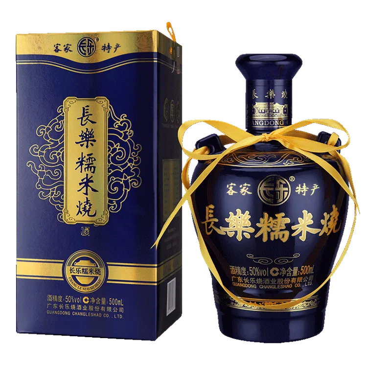 長樂燒【中寰酒水云仓】粮食糯米烧 米香型白酒 粮食酒50度500mL