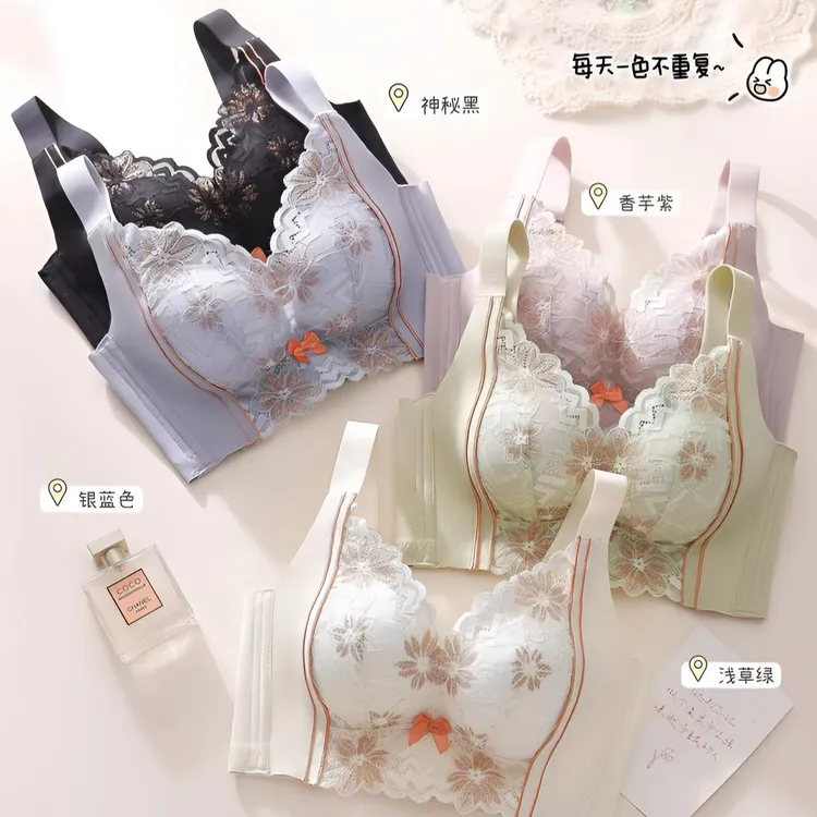 轩希希宠粉两件透气加厚提拉内衣女内衣女款2025新款网红爆款小胸
