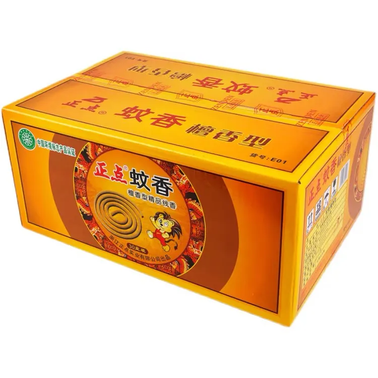正点正点檀香蚊香驱蚊酒店卫生间香薰线香祛味宾馆厕所除臭整箱