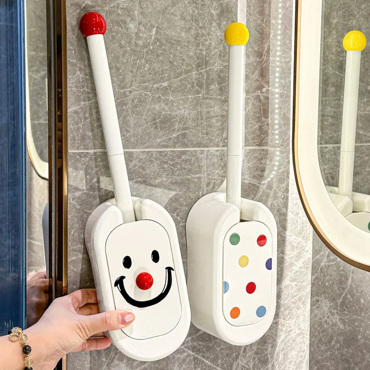 马桶刷家用无死角壁挂式卫生间蹲坑洗厕所刷子清洁刷套装2024新款