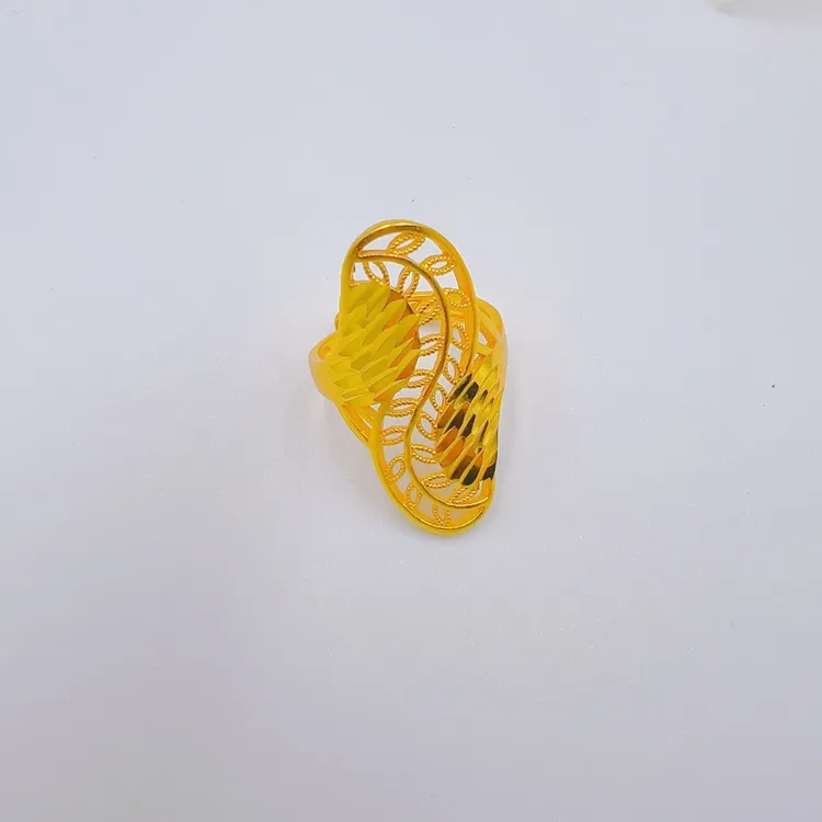 铜合金戒指 铜合金nipal戒指首饰时尚轻奢不易掉色不易过敏