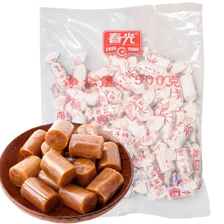 春光传统椰子糖500g袋海南特产糖果椰子零食休闲硬糖热带水果年货