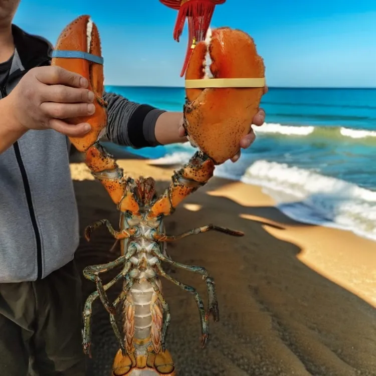 鲜活波士顿龙虾进口海鲜超特澳洲大龙虾食用饱满深海加拿大大波龙