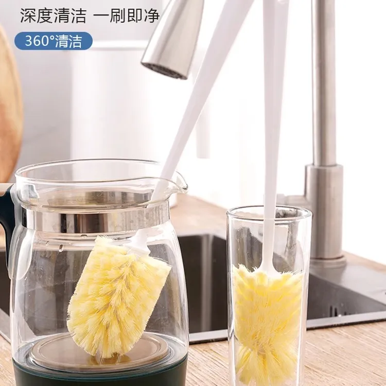 洗杯子专用刷子杯刷清洗水杯奶瓶刷清洁长柄无死角家用刷杯子神器