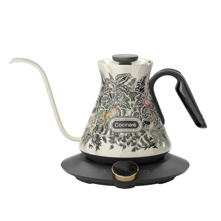 Cocinaré新款M6 PRO 丛林秘境幻变系列专业咖啡温控壶变色手冲壶