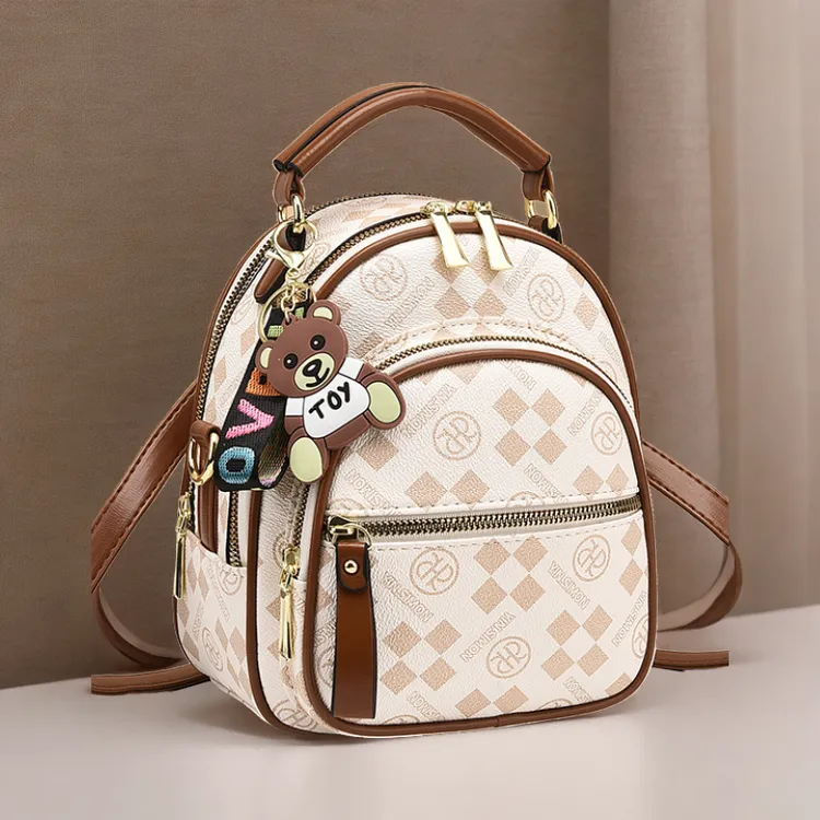 双肩包女包小背包2025新款时尚潮流可爱小包包单肩包女生小挎包