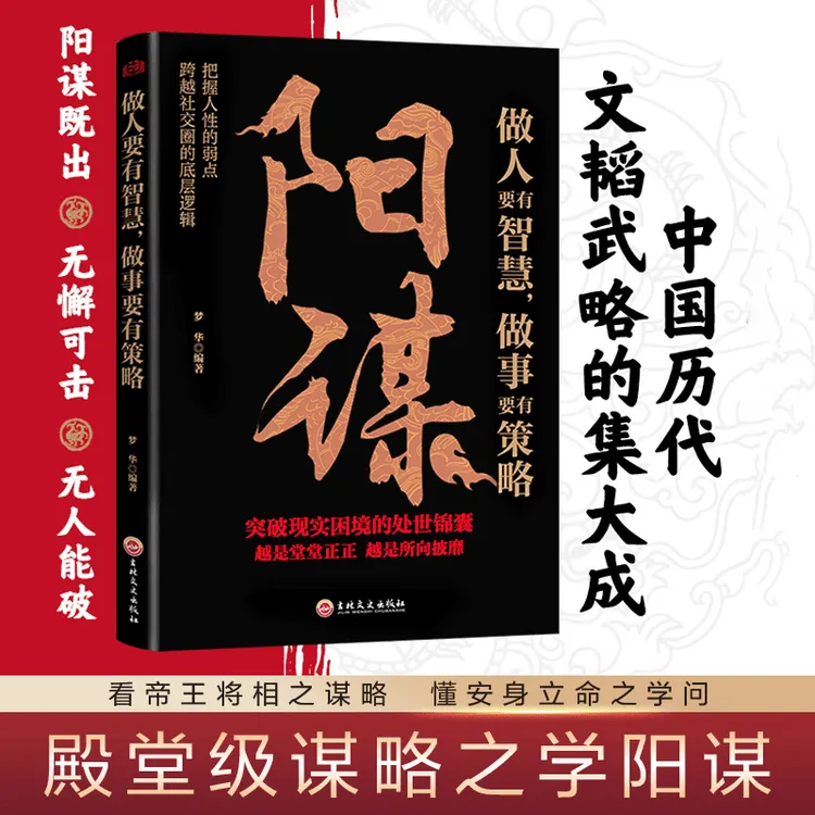 阳谋 谋略阳谋 做人要有智慧 做事要有谋略