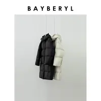 Z6-BAYBERYL老贝北纬45° 蓬松百搭保暖冬连帽羽绒服YRF4K1936-