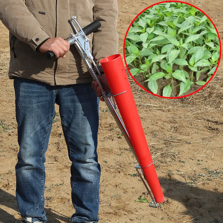 新款栽苗神器农用工具大棚栽苗器菜苗蔬菜玉米番茄辣椒移苗移栽机