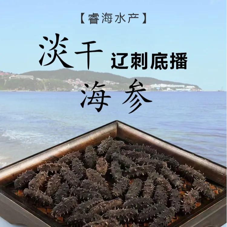 【小月月淡干辽刺底播海参】一斤泡发 17 倍率