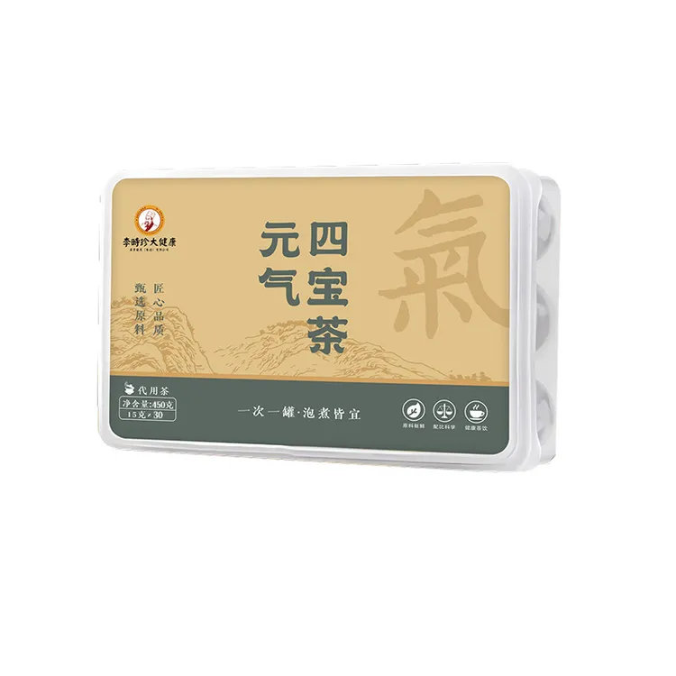 氣【元气四宝茶】灵芝+党参+黄芪+西洋参