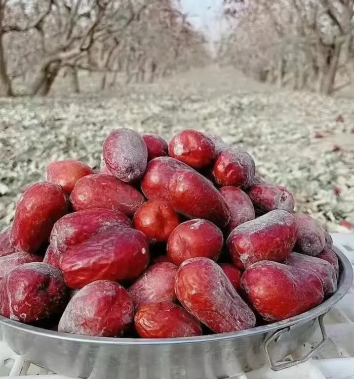 新疆和田大枣一级装三斤/五斤包邮圆疙瘩（嘎嘣脆特别干）