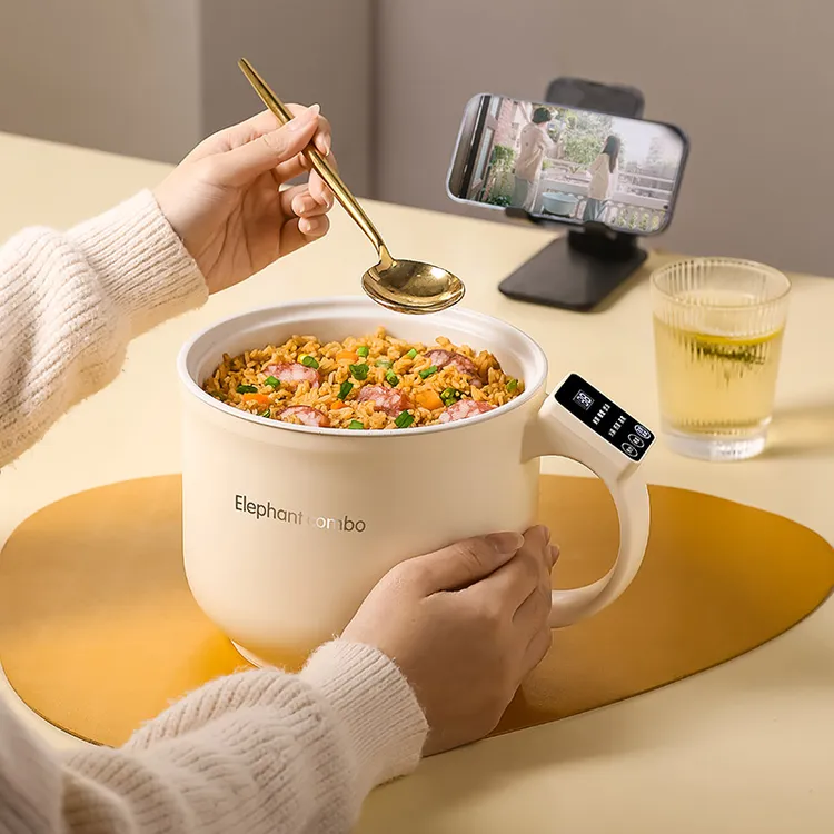 【粉丝福利】多功能智能电煮锅烧水学生宿舍恒温火锅家用小电锅