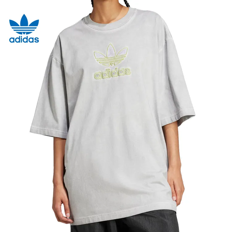 【法雅体育】adidas阿迪达斯三叶草秋季女子运动休闲短袖T恤JM9248