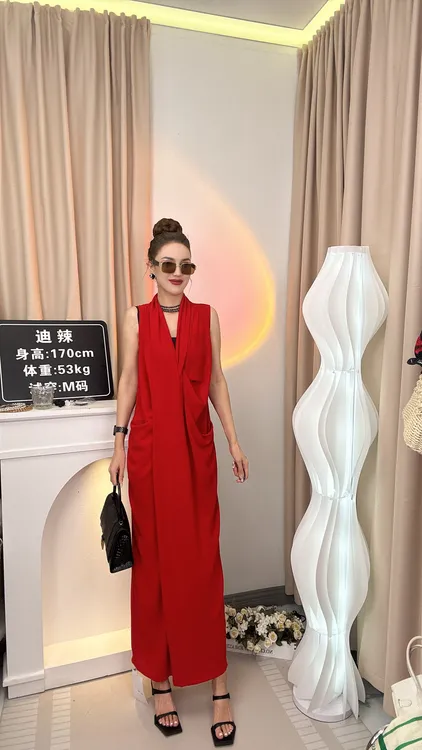 裙长135cm夏季新款高端连衣裙显瘦名媛连衣裙女装连衣裙气质款