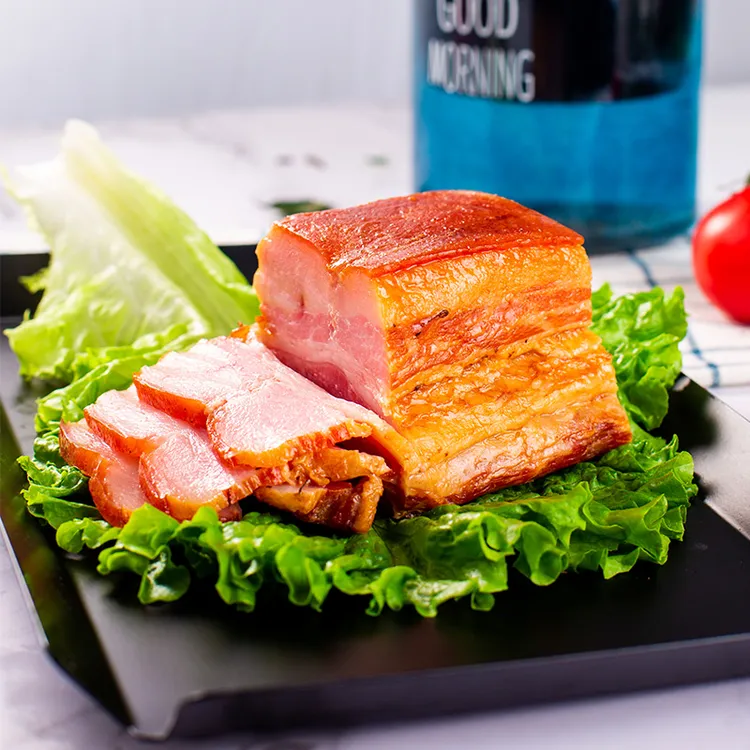 瓦莲京娜萨拉肉俄式风味烟熏五花肉食用烟熏腊肉