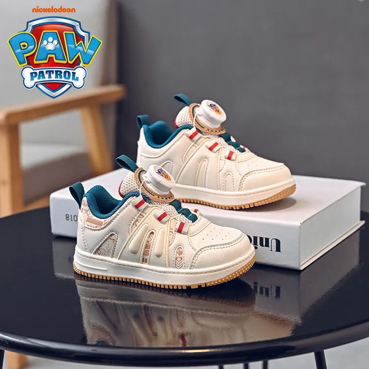 汪汪队男孩童鞋春秋季高帮护脚舒适内里运动鞋经典配色百搭小童鞋