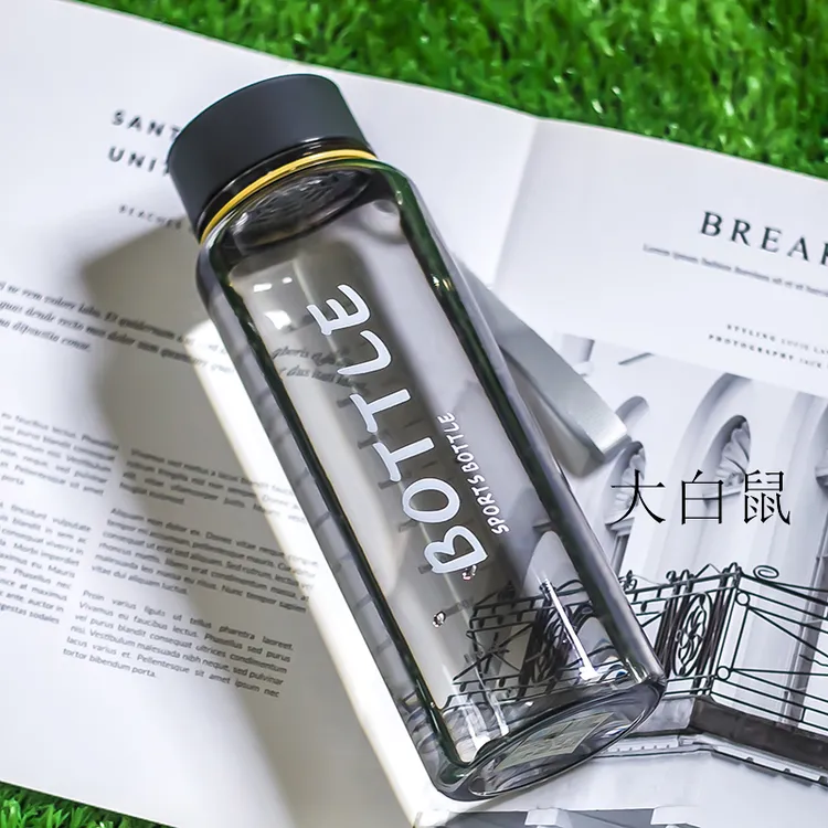 水杯男士泡茶专用简约大容量防摔便携耐摔网红透明户外防漏外出