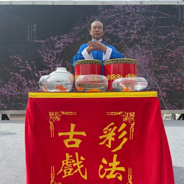 全自动彩桌表演古彩戏法罗圈献彩神奇变物多创新魔术道具