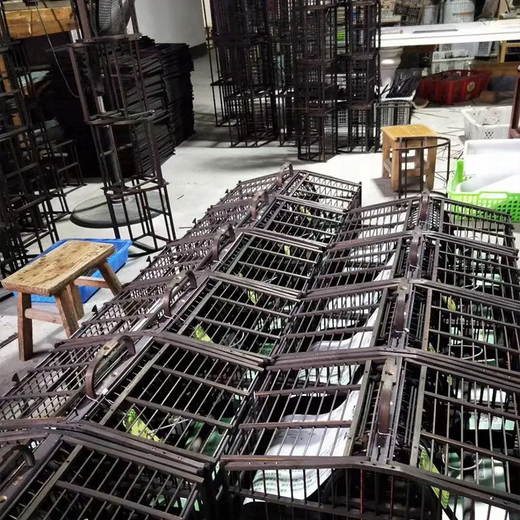 画眉打笼防风笼磁铁踏笼上山笼两门自动旋转防风鸟笼机关笼子