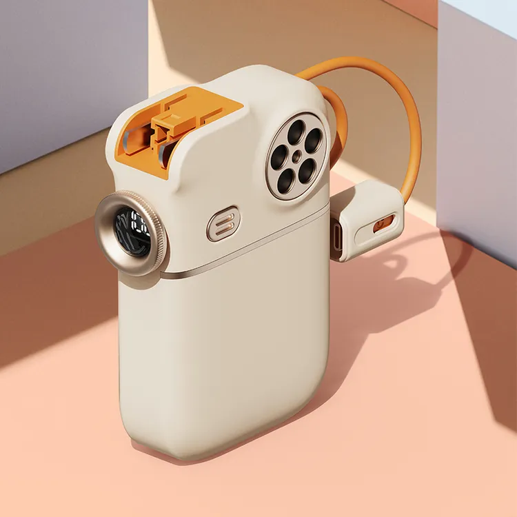 S13 三合一墙插便携充电宝10000毫安自带线22.5w双向快充移动电源