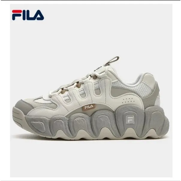 FILA斐乐可颂鞋高圆圆同款女款张艺兴同款男鞋情侣鞋运动鞋老爹鞋