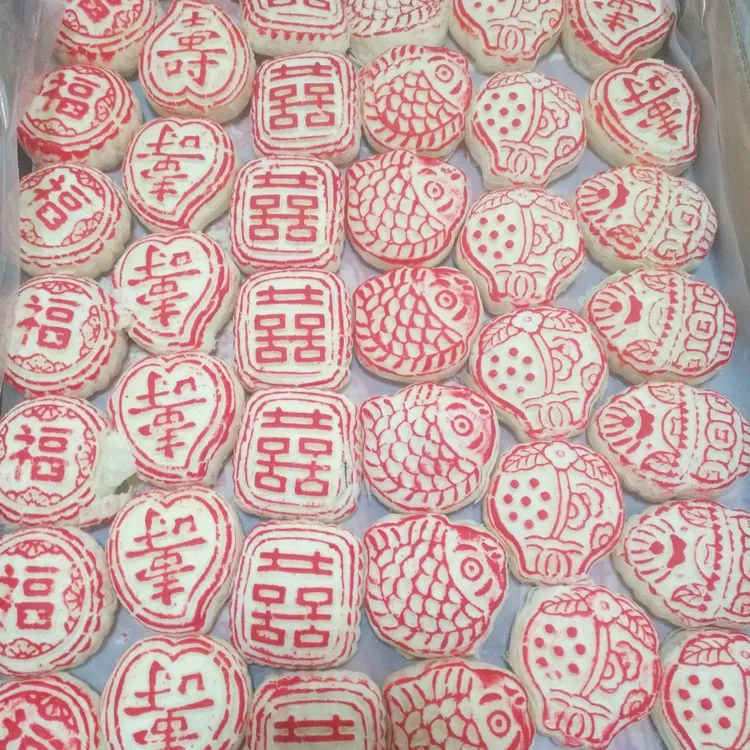 河南产清真糕点白皮枣泥馅豆沙馅山楂馅三种口味散装称重