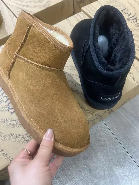 保暖时尚雪地靴冬季百搭雪地靴冬款男款