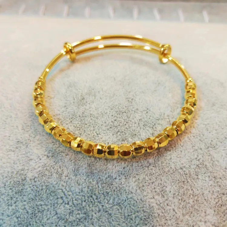 钛钢手镯 8串珠手镯 时尚网红版珠转运貔貅手镯手环