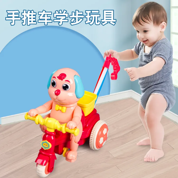 儿童手推飞机学步车玩具推推乐婴儿宝宝学走路神器男孩女孩1一2岁