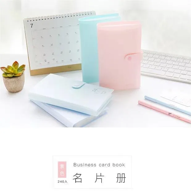 PP卡通学生三寸小卡拍立得相册照片卡片名片追星插卡相片收纳册