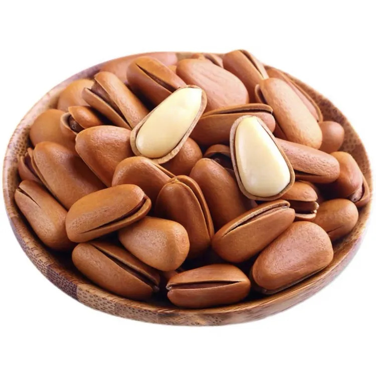 新货东北开口红松子（850大颗粒）新鲜手剥开口大松子