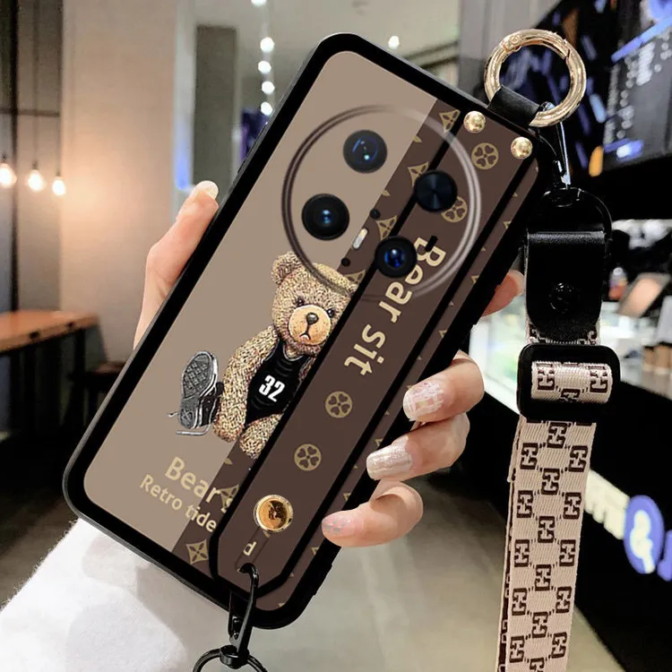 欧华为mate70手机壳mate70pro/mate70pro+防摔男女款腕带斜挎挂绳