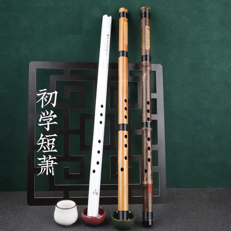 洞箫紫竹专业高档洞萧笛初学入门零基础箫乐器短潇古风八孔GF调